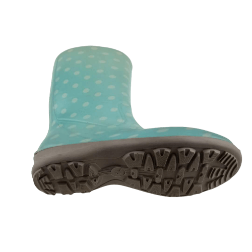 wholesale cheap waterproof glossy rubber rain boots 